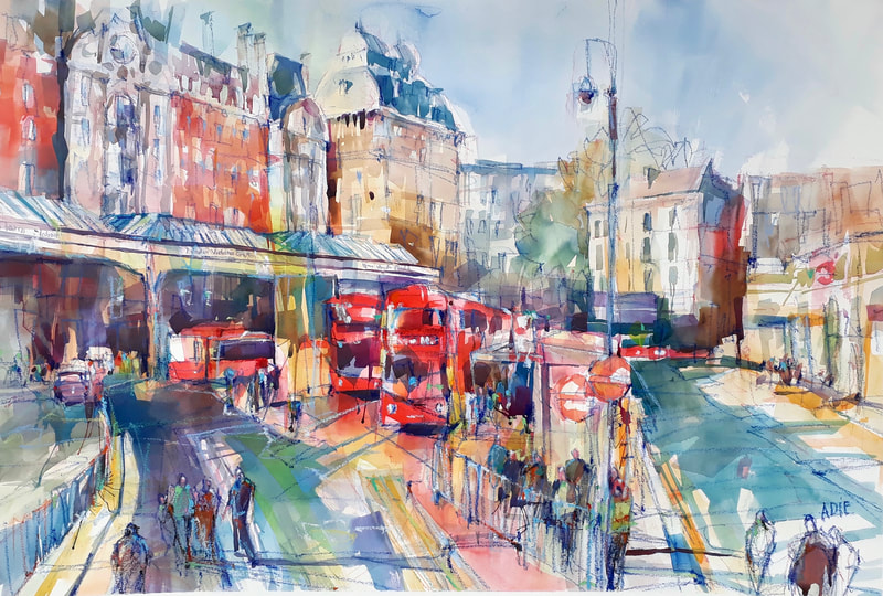 "Victoria Station - On the Move"